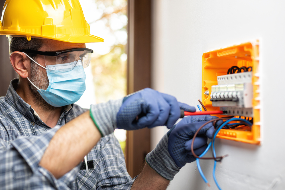 Assessing risks faced by electricians