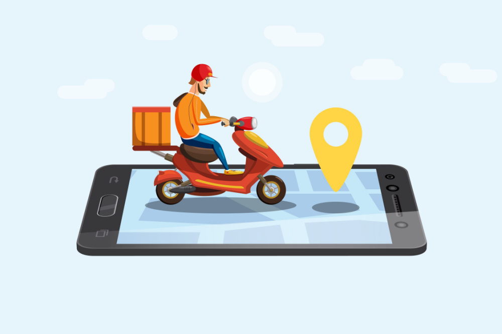 What is on-demand delivery and what does it mean for couriers?